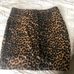 Jones New York Animal Print Skirt